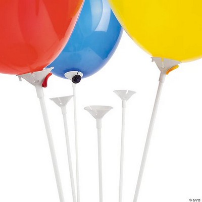 16" Sticks & Cups for Balloons